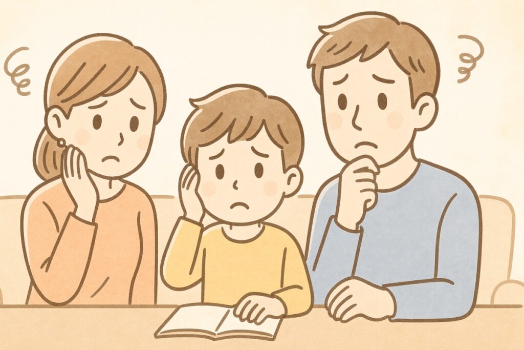 小学校の英語の授業では何を学ぶのかわからない親子