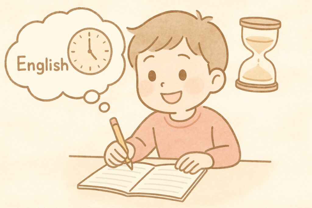 英語習得にかかる時間はどれくらい？